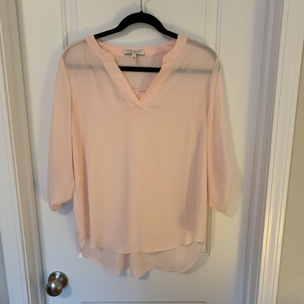 Gorgeous Silky Pink Top